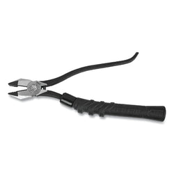 Alicates de corte lateral de cabeza delgada para herreros, 9" de largo, 1,28" de largo de mandíbula, 1,16" de ancho de mandíbula