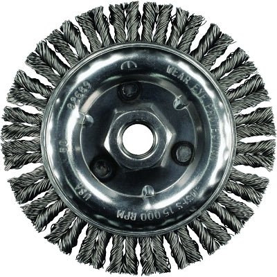 COMBITWIST® Threading Knot Wheel, 4 1/2 in. Diameter, 0.02 in. Stainless Steel