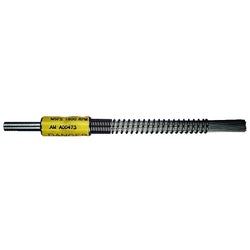 Cepillos especiales de resorte helicoidal, acero al carbono, 1800 rpm, 1/2" x 0,014"