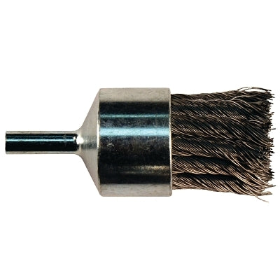 Cepillo de alambre con nudos, acero inoxidable, 1 1/8 pulg. x 0,02 pulg.