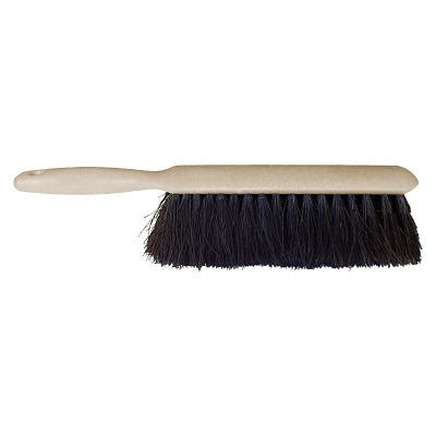 Plumeros para mostrador, bloque de plástico de 8 pulgadas, borde de 2 1/2 pulgadas, Tampico negro