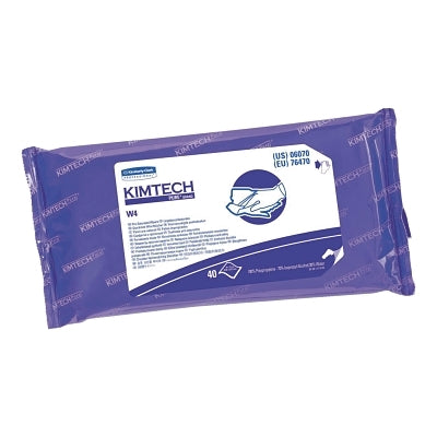 Kimtech Pure* W4 Pre-Saturated Cleaner, White, 23 cm wide x 28 cm long
