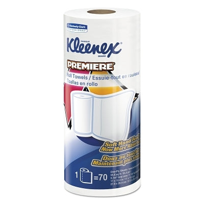 Premiere kitchen roll, white, 26.4 cm wide x 28 cm long, 70 sheets per roll
