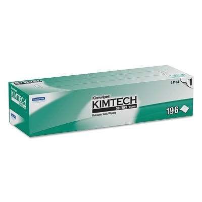 Paño de limpieza para tareas delicadas Kimtech Science Kimwipes, blanco, 37,5 cm de ancho x 42,8 cm de largo, 140 unidades por caja