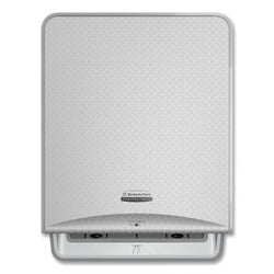 ICON™ Automatic Roll Towel Dispenser, Wall Mounted, Plastic, White Mosaic