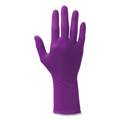 Polaris™ Nitrile Examination Gloves, 9.5 Inch, Beaded Cuff, Extra Large, Dark Magenta, 5.9 mil