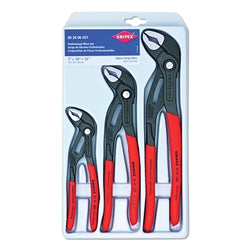 Cobra® 3-Piece Locking Pliers Set, 7-1/4 in./10 in./12 in.