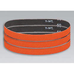 Banda abrasiva estrecha DynaCut™ Ceramic (CER), 3/4 pulg. de ancho x 18 pulg. de largo, grano 60