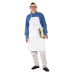 Protective apron against liquids and particles A40, 71 x 101 cm, white