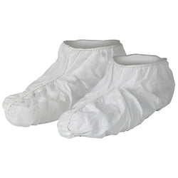 Cubrezapatos A40 universal, color blanco, para protección contra líquidos y partículas
