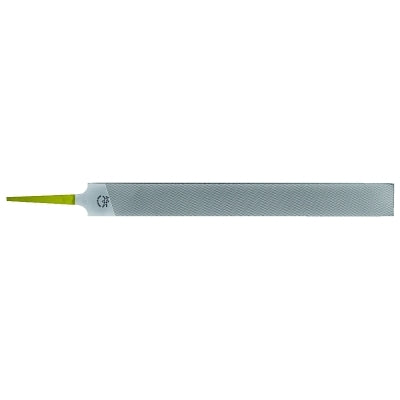 Lima plana para maquinista CORINOX®, 8 pulgadas, corte liso, corte 2, 25/32 x 7/32, 1 borde seguro