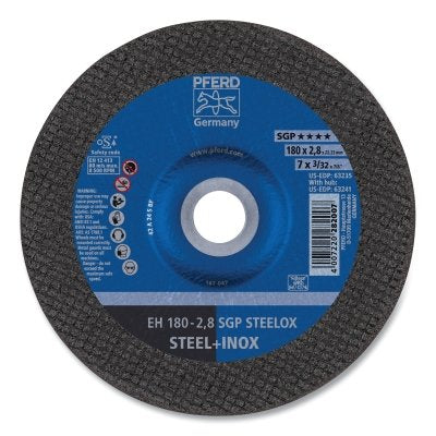 Disco de corte para amoladora de matriz, 4" de diámetro, 0,035" de grosor, mandril de 1/4", grano 60