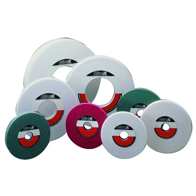 White aluminum oxide surface grinding wheels, T5, 7 x 3/4, 1 1/4" shaft, 60, J