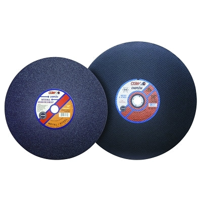 Disco de corte para sierras de corte, 14" de diámetro, 3/32" de grosor, grado de dureza P, grano 30
