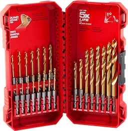 JUEGO DE BROCAS DE TITANIO SHOCKWAVE 23 PIEZAS