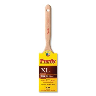 XL BOW™ Molding Brush, 5/8" Thick, 2-1/2" Wide, Wooden Handle