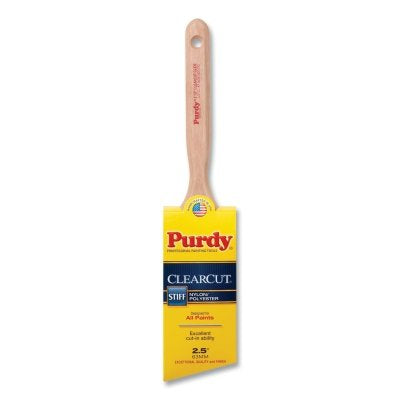 Clearcut® Glide™ Brush, 1.6 cm thick, 7.6 cm wide, nylon/polyester, alder wood handle