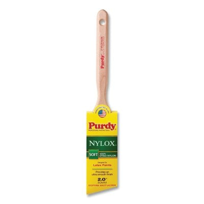 Pincel de látex Nylox™ Glide™, 5/8" de grosor, 2-1/2" de ancho, nailon, mango de madera