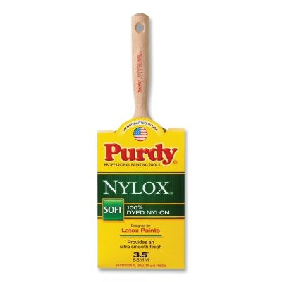 Nylox™ Mode™ Brush, 11/16" thick, 3-1/2" wide, nylon, wood handle