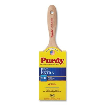 Pincel Pro-Extra® Sprig™, 1,6 cm de grosor, 7,6 cm de ancho, Tynex/Chinex/poliéster, mango de madera