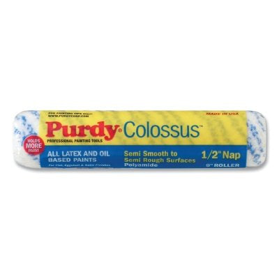 Funda para rodillo de pintura Colossus™, 9" x 3/4", 100 % poliamida tejida