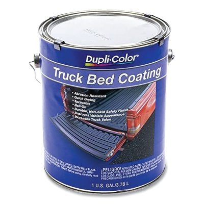 Recubrimiento para caja de camioneta, 1 galón, lata, negro