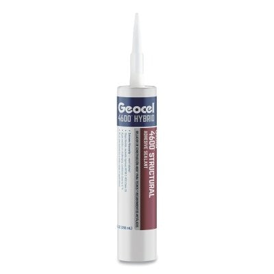 Sellador adhesivo estructural híbrido 4600™, 10.1 oz, cartucho, bronce
