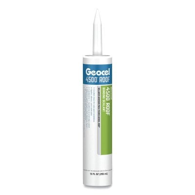 Sellador de techos 4500®, 10 oz, cartucho, blanco