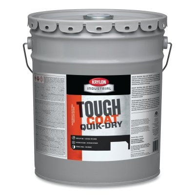 Pintura de esmalte alquídico Tough Coat® Quik-Dry™, 5 galones, negro brillante