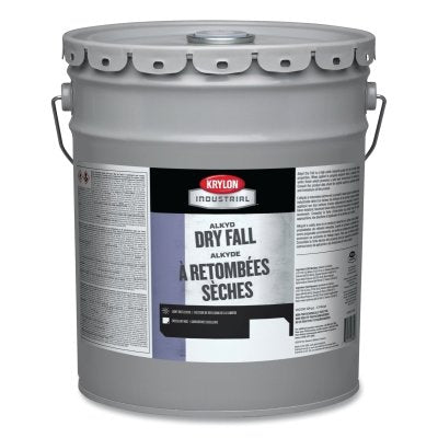 Alkyd Dry Paint for Fall, 5 Gallon Bucket, White, Matte