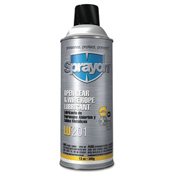 Lubricant for open gears and steel cables LU 201, 12 oz aerosol can