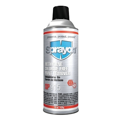 SP™915 Methylene Chloride-Free Paint Remover, 16 oz, Aerosol, Ammonia Scent