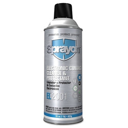 Aerosol lubricant and cleaner for electrical appliances, 16 oz aerosol can