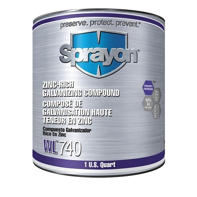 Zinc-rich cold galvanizing compound, 16 oz aerosol can