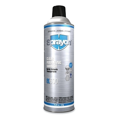 Barniz aislante transparente EL™600, 12 oz neto, transparente