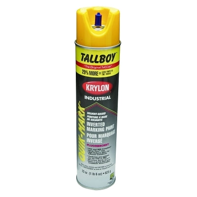 TALLBOY Reverse Marking Paints, 22 oz Spray Can, Fluorescent Orange