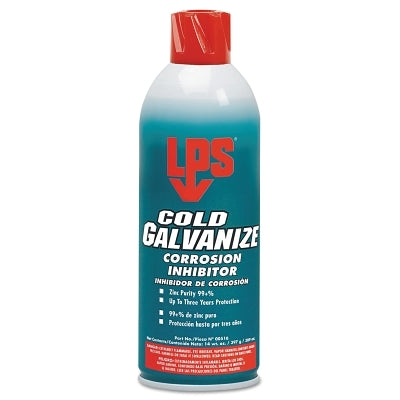 Corrosion inhibitor for cold galvanizing, 14 oz aerosol can