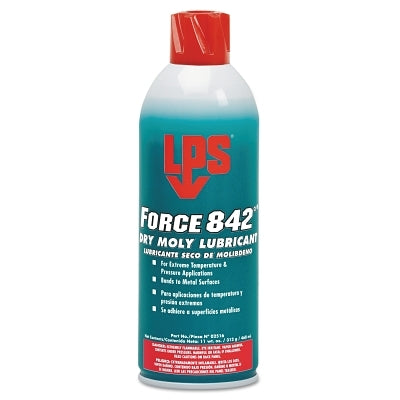 Lubricante de molibdeno seco Force 842°®, lata de aerosol de 16 oz