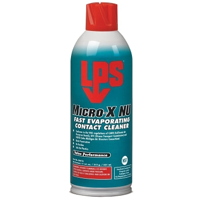 Limpiadores de contactos de evaporación rápida Micro-X NU, lata de aerosol de 11 oz