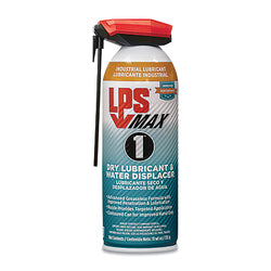 MAX 1™ Dry Lubricant and Water Displacer, 11 oz (315 ml), Aerosol Can with Straw Actuator