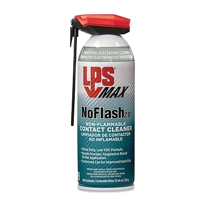 Limpiador de contactos no inflamable MAX NoFlash® 2.0, 355 ml (12 oz), aerosol con boquilla, olor suave