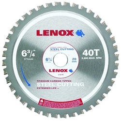 Circular saw blades for metal cutting, 7 1/4 in., 60 teeth