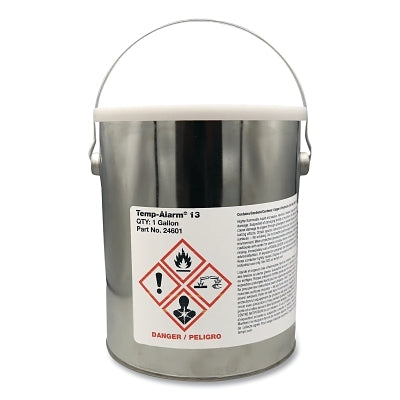 Temp-Alarm® Time and Temperature Signaling Paint, 1 Gallon, Clear