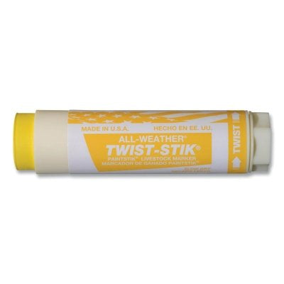 Marcador de ganado Twist-Stik®, 1,37 pulgadas de diámetro, 4,75 pulgadas de largo, rosa fluorescente