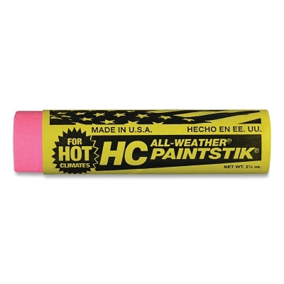 Marcador de ganado HC Paintstik, 2,54 cm de diámetro, 10,16 cm de largo, rosa fluorescente