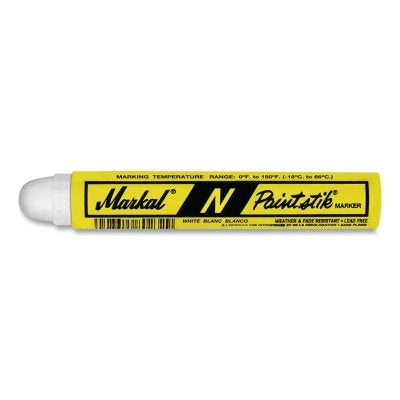 N Paintstik® Solid Paint Marker, 11/16 in. x 4.75 in. long, white