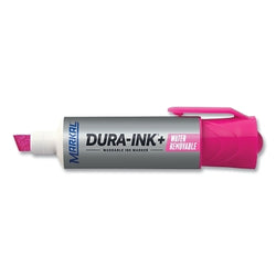 Marcador removible con agua DURA-INK, rosa, 1/8 pulg., punta biselada