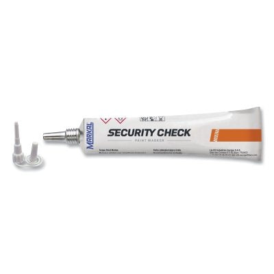 Safety control paint marker, red, extended plastic tip
