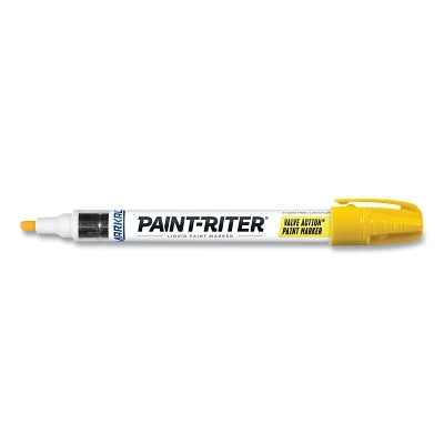 PAINT-RITER® VALVE ACTION® Paint Marker, Aluminum, 1/8 in., Medium