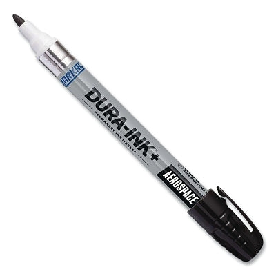 Marcador aeroespacial Dura-Ink®+, negro, 3 mm, punta mediana